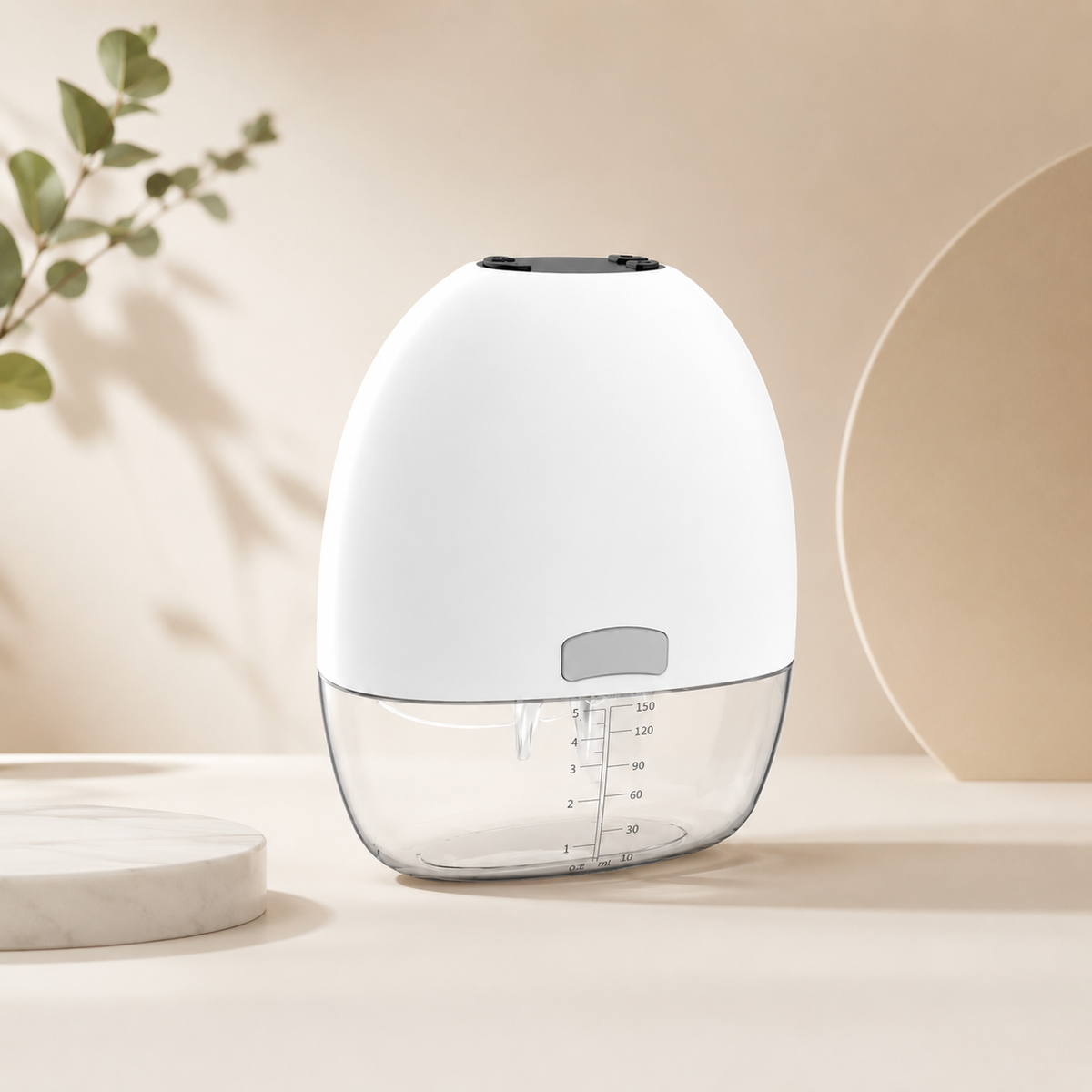 Baby Electric Breast Pump for Breastfeeding Mothers | Wearable Hands-Free Milk Pump | 4 Modes | 3 Flange Sizes | 140ml Collection Cup | USB Type-C Fast Charging